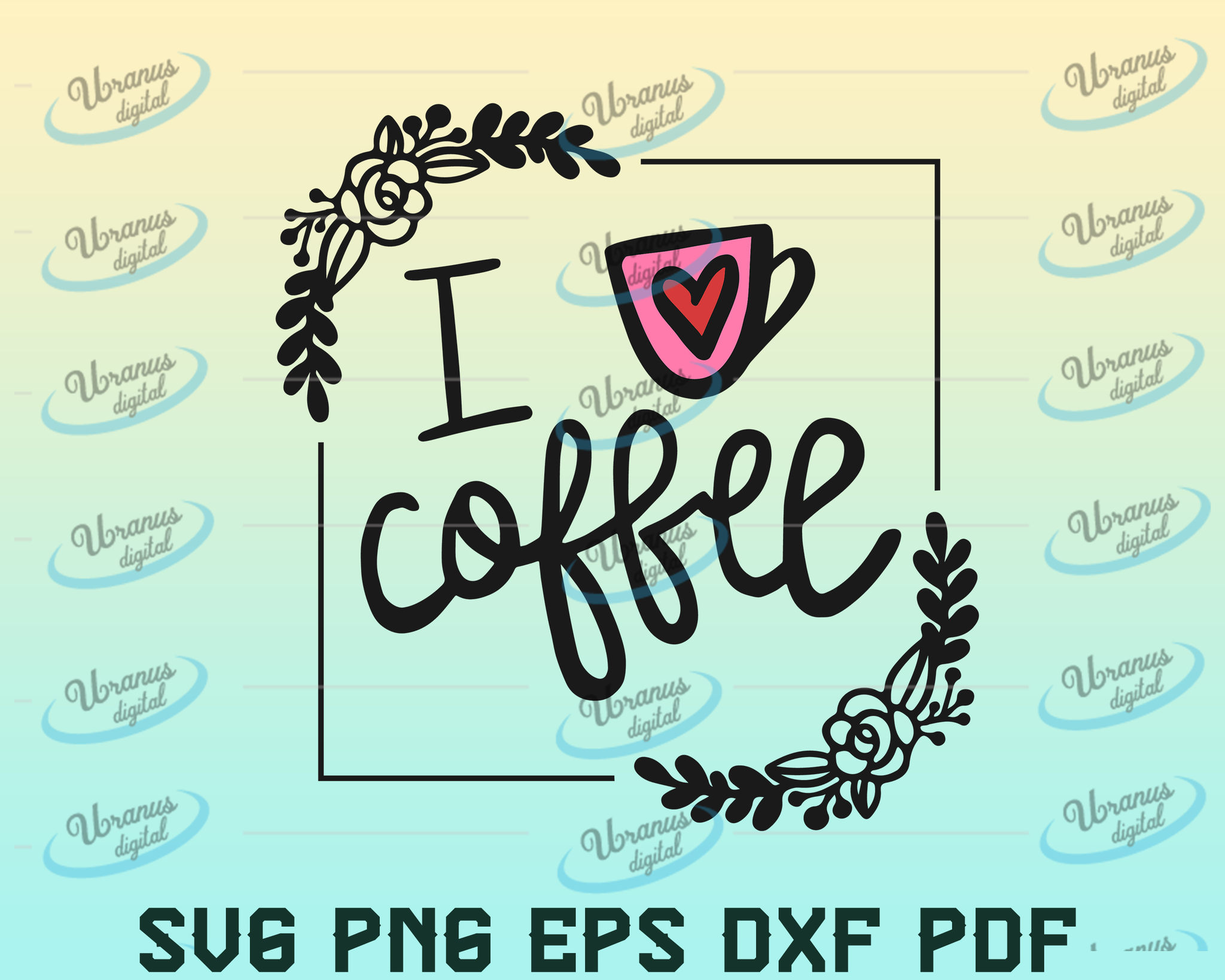 Coffee Cup Svg Coffee Love Svg Heart Coffee Cup Svg Coffee Mug Svg Uranusdigital