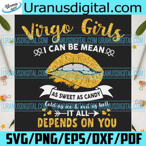 Download Virgo Girls Birthday Svg Birthday Gift Virgo Birthday Gift For Gir Uranusdigital