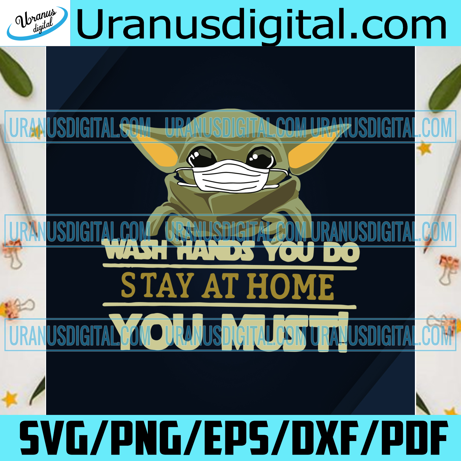 Free Free 125 Svg Face Mask Baby Yoda SVG PNG EPS DXF File
