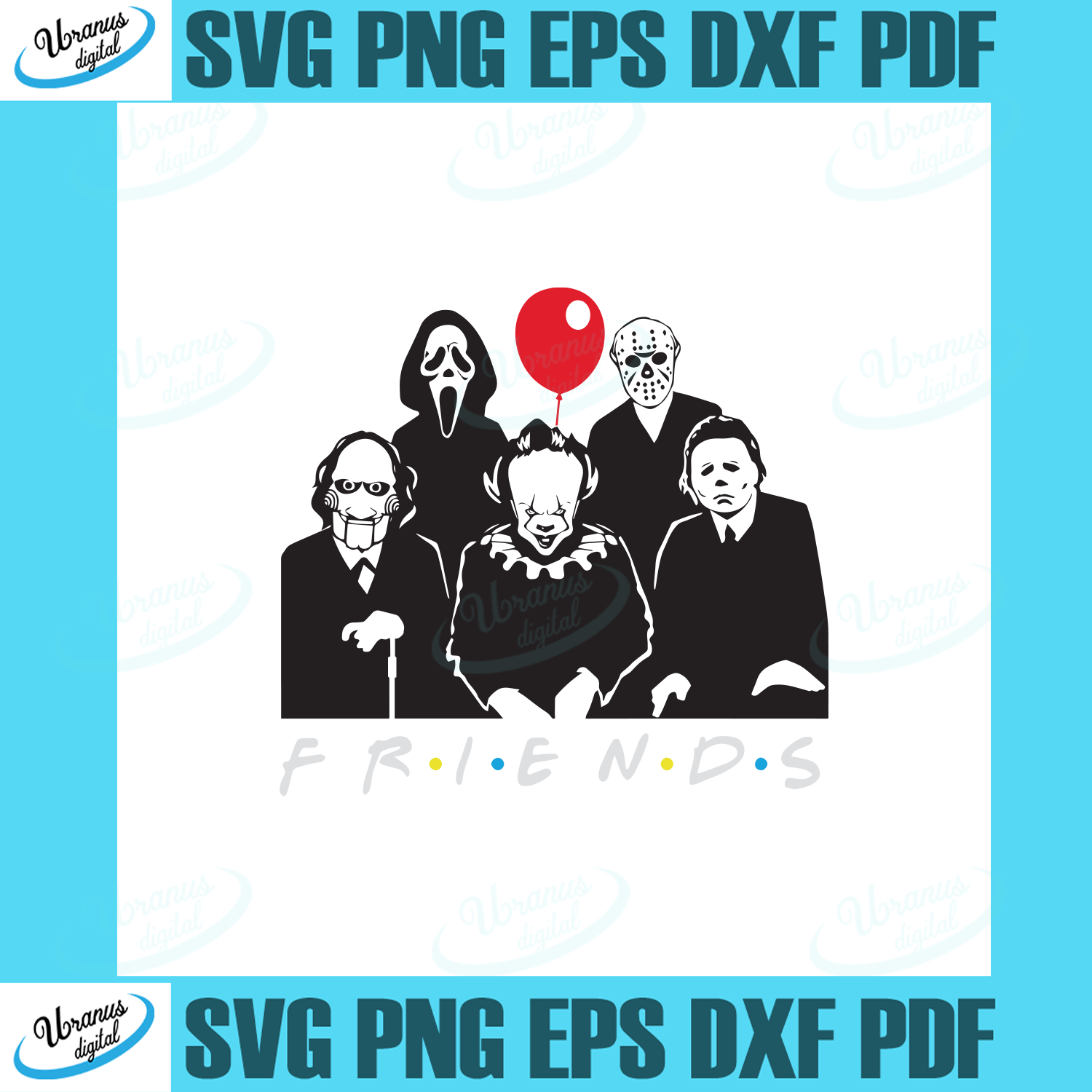 Free Free 91 Horror Friends Svg SVG PNG EPS DXF File