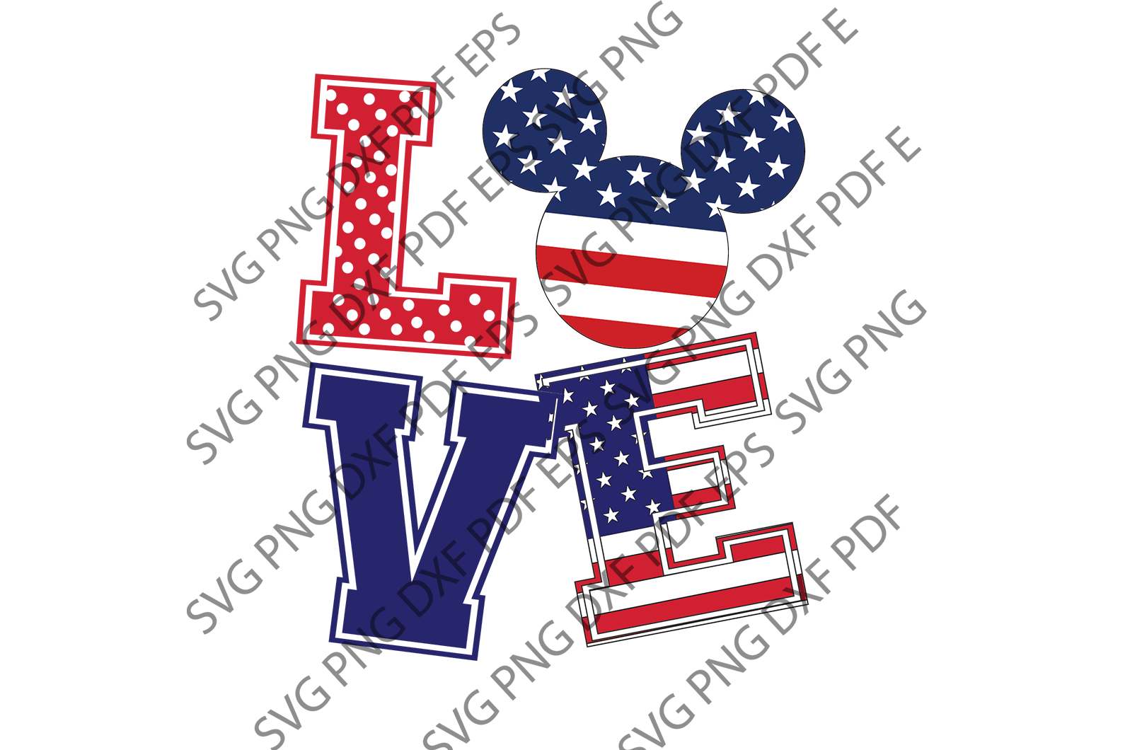 Download Love Us Flast Svg Svg Files For Silhouette Files For Cricut Svg Dxf Uranusdigital