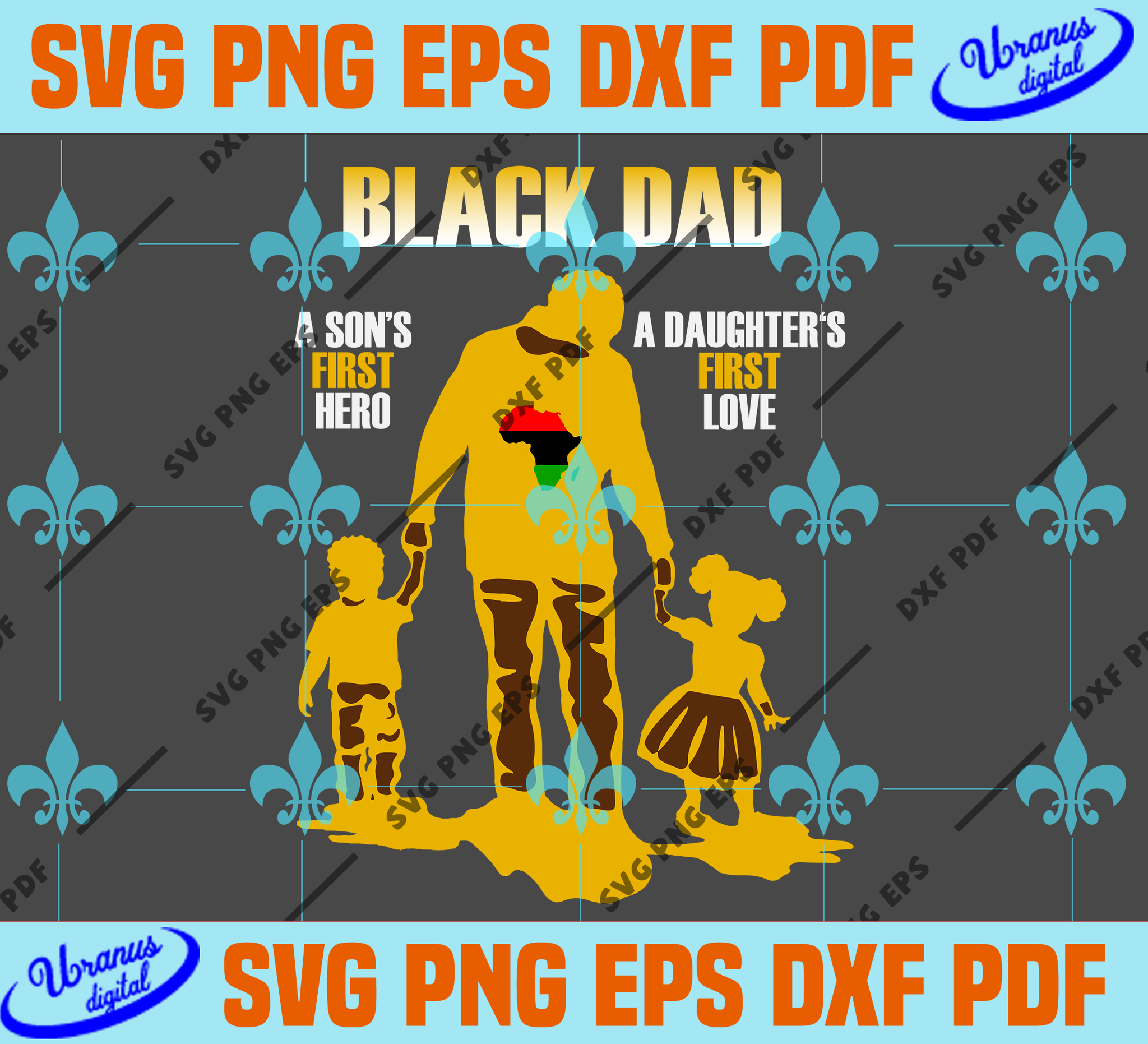Download Black Dad Avg Fathers Day Svg Fathers Day Gift Happy Fathers Day Svg Uranusdigital