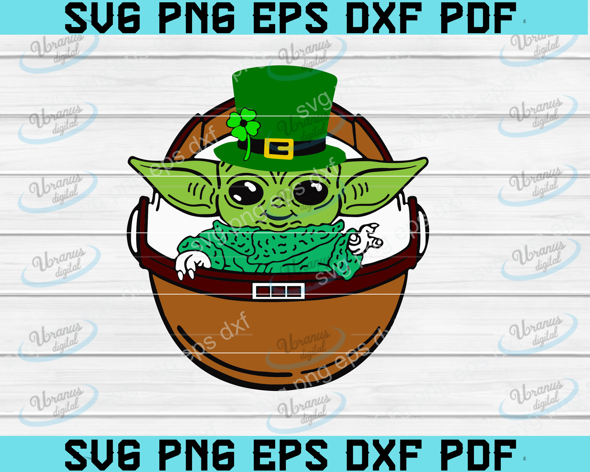 Download Baby Yoda Svg Baby Yoda Patrick S Day Svg Happy St Patrick S Day Svg Uranusdigital 3D SVG Files Ideas | SVG, Paper Crafts, SVG File