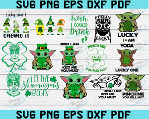 Download St Patricks Day Svg Bundle Baby Yoda Svg Baby Yoda Patrick S Day Svg Uranusdigital