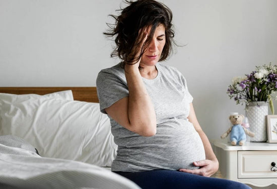 Woman experiencing dizziness during Pregnancy
