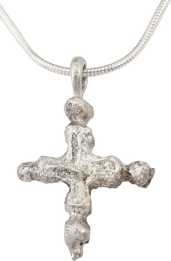 EARLY CHRISTIAN CROSS NECKLACE C.800-1000 AD