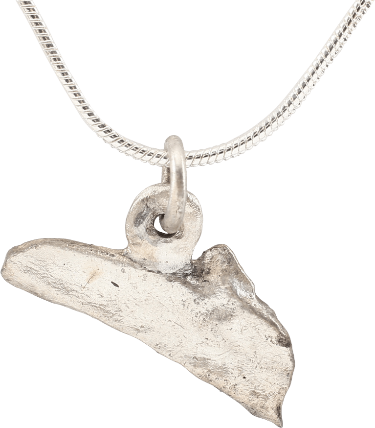 GREEK/UKRAINE  DOLPHIN PENDANT NECKLACE, 5TH-4TH CENTURY BC