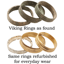 VIKING WARRIOR’S WEDDING RING SIZE 10 ¾ - Picardi Jewelers