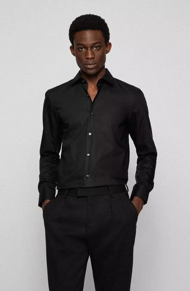 Hugo Boss P-Hank Dress Shirt in Black Fashion for Men and Women
