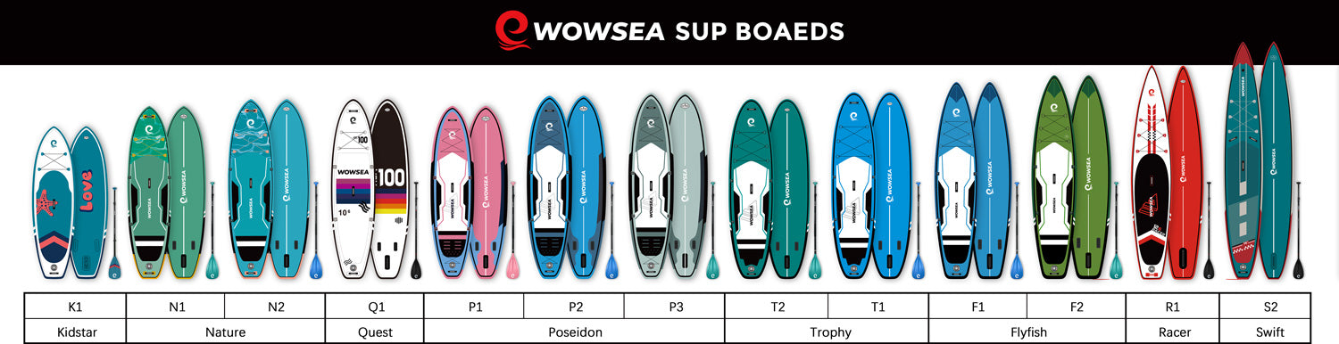 How to choose a SUP board? - WOWSEA SUP Boards select