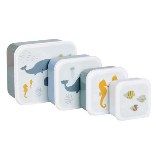 Ocean Lunch and Snack Box Set