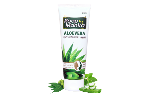 Roop Mantra Ayurvedic Aloe Vera Face Wash - 115ml