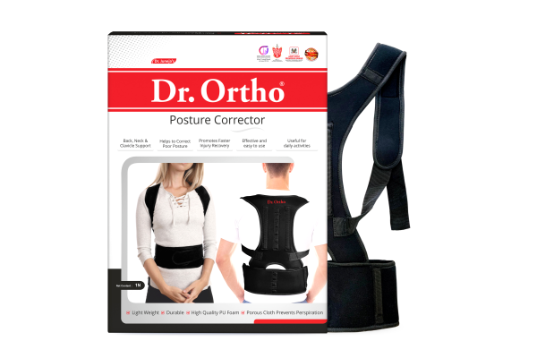 Dr.Ortho Polyester Posture Corrector For Men & Women, Posture