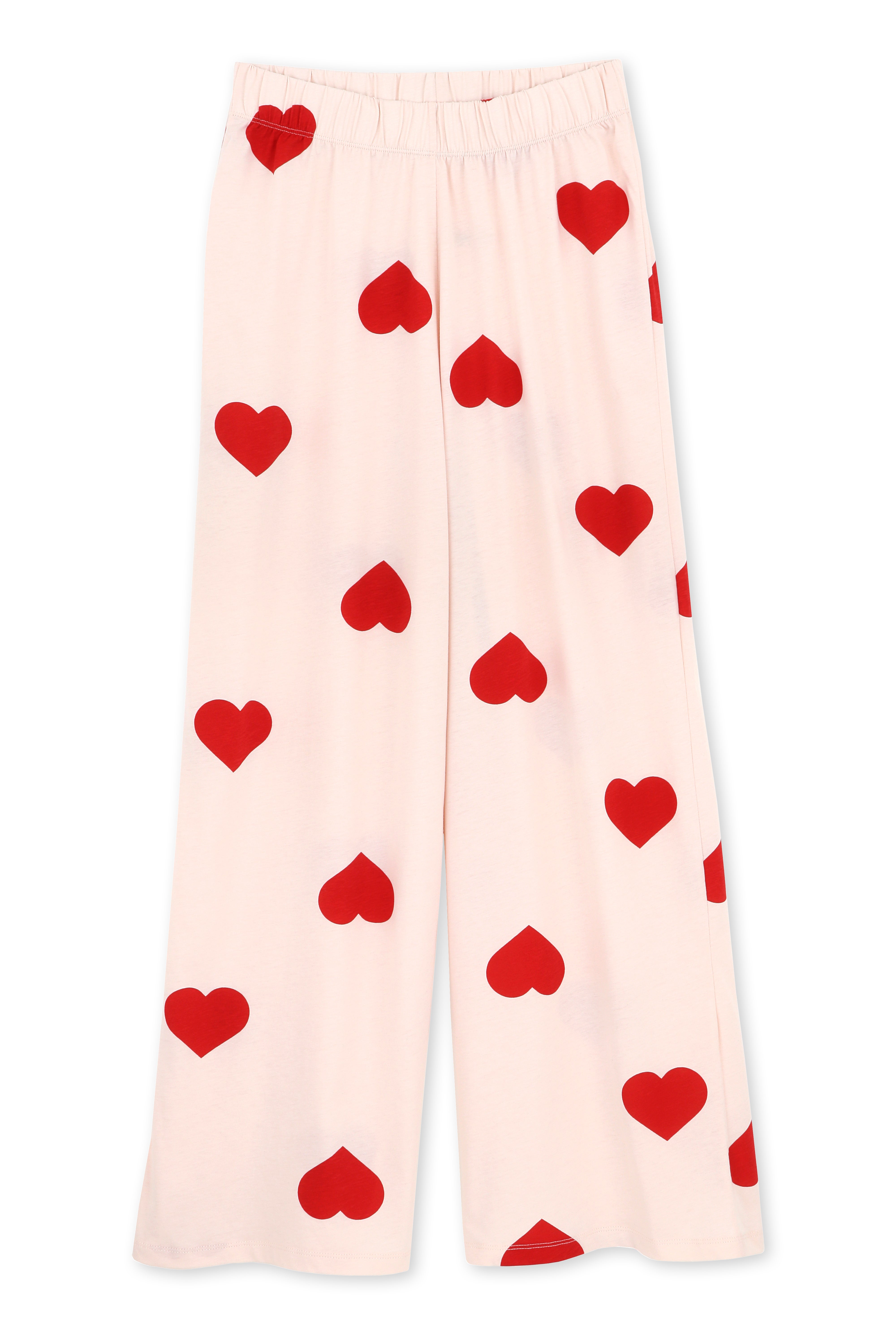 Pantalon de pyjama Coton BIO - Big Love Light Pink