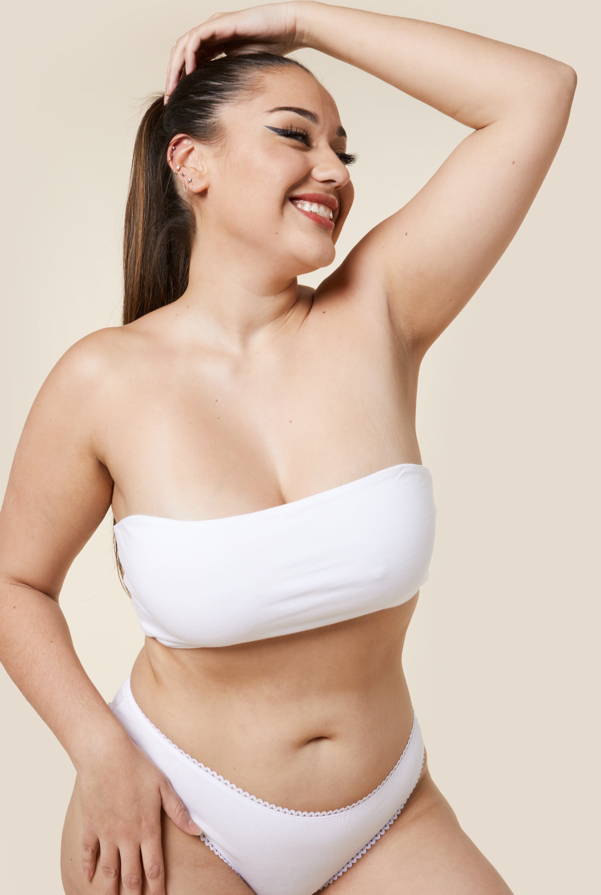 Bandeau coton BIO - Blanc