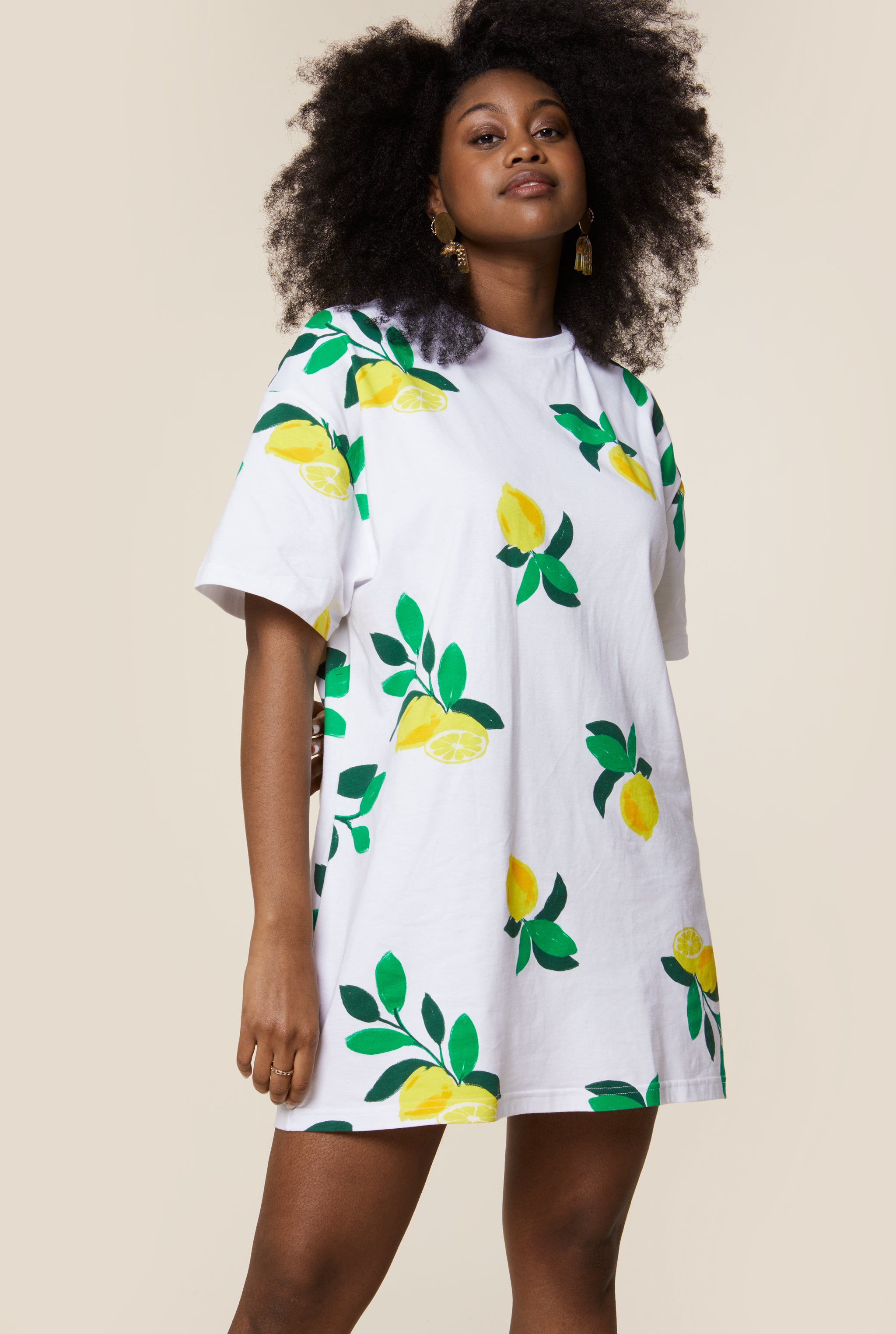 Robe coton BIO - Citron