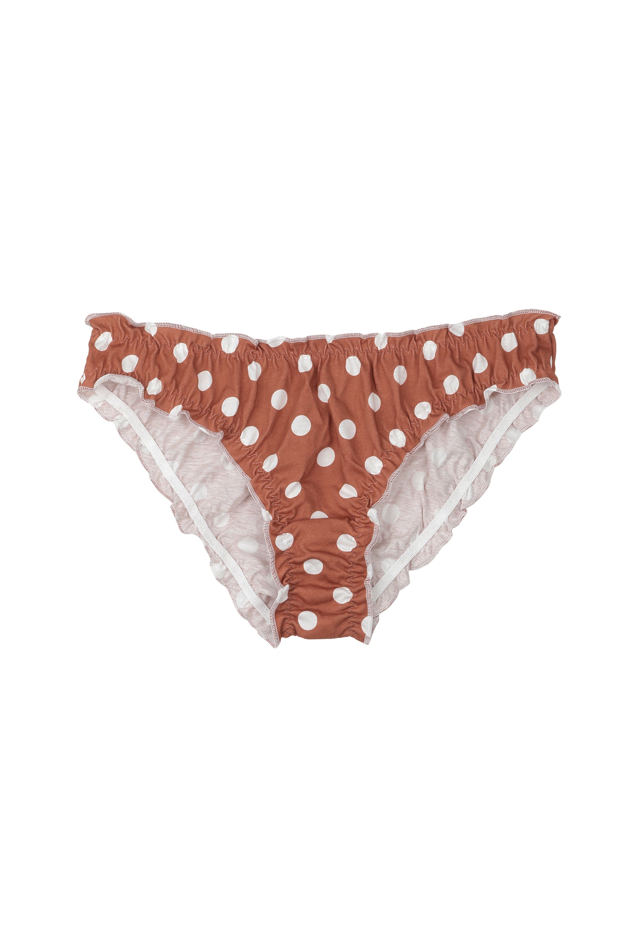 Bloomer Coton BIO - Pois Terracotta