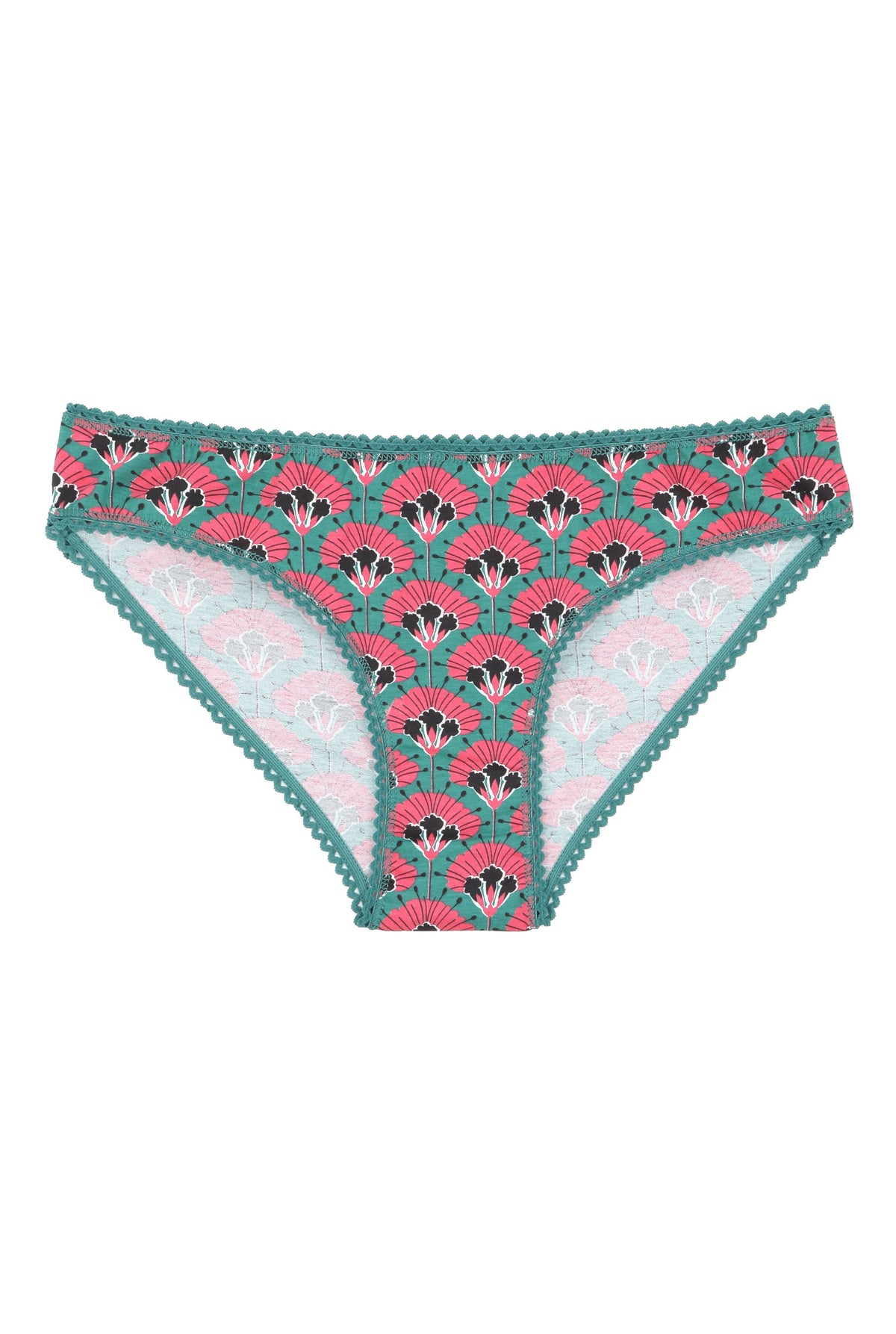 Culotte fille en coton Liberty B Porcelaine