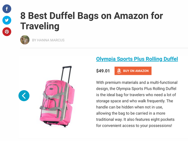 Best Duffel Bags