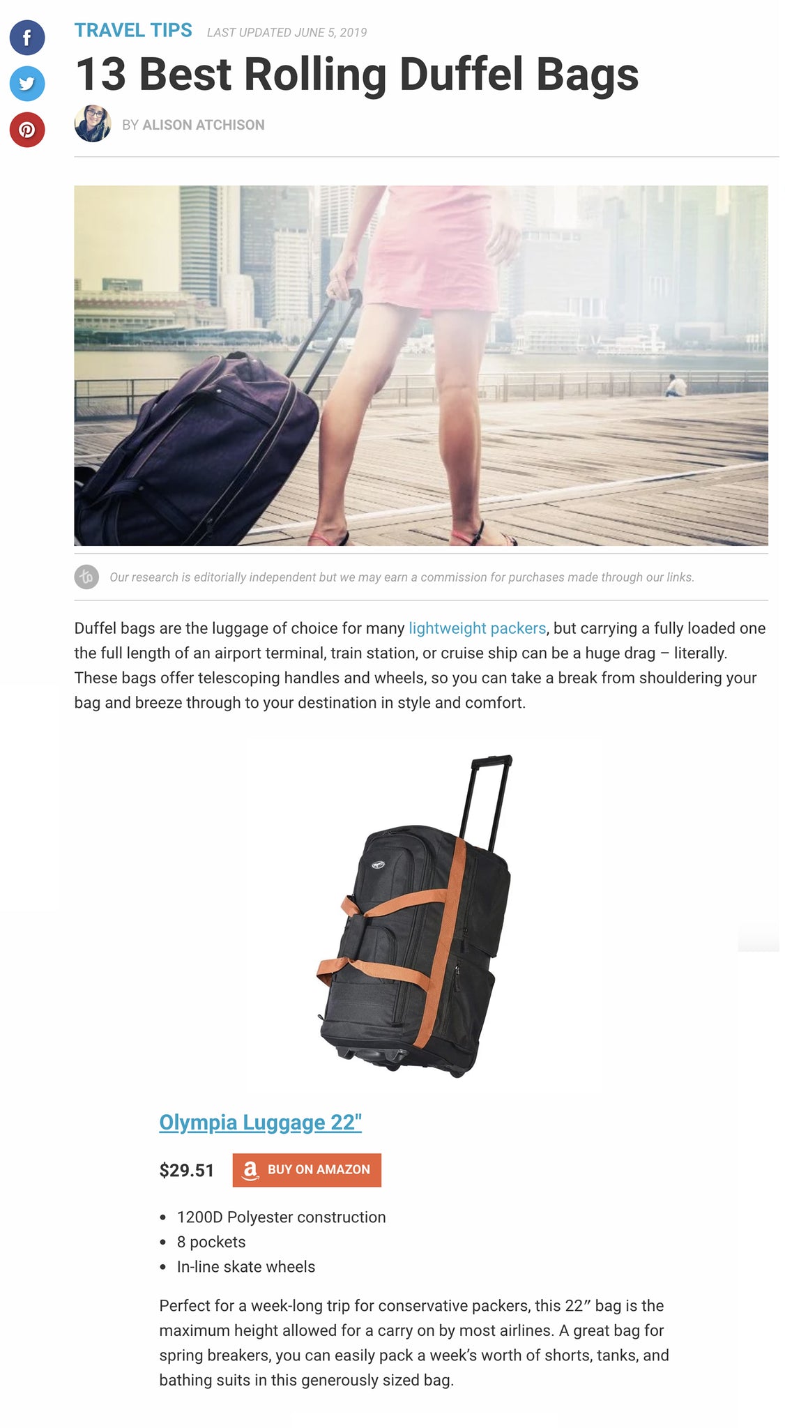 Press Release – Olympia USA | Luggage & Bags | Duffel Bags, Briefcases & Totes1126 x 2047