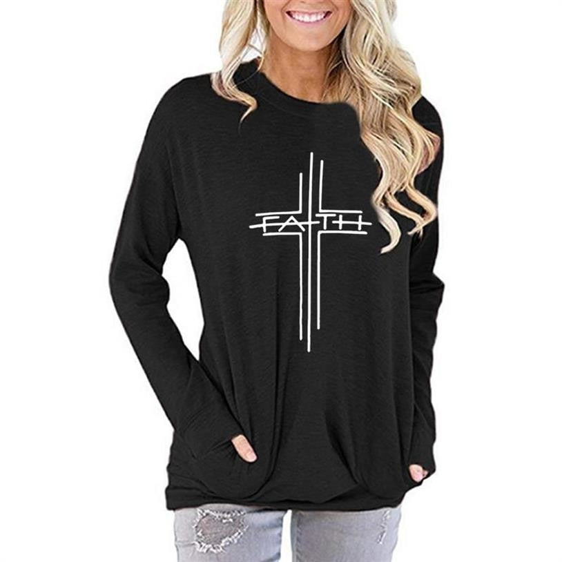 faith cross sweatshirt