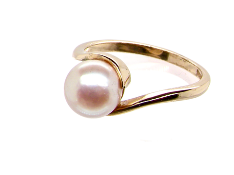 cultured pearl dress ring