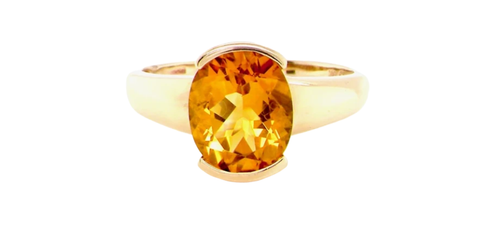 Citrine Dress Ring