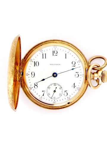 full hunter pocket watch