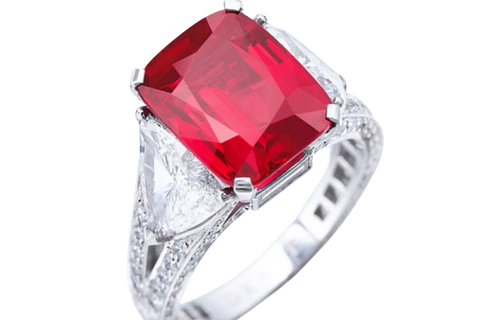 the sunrise Ruby gemstone