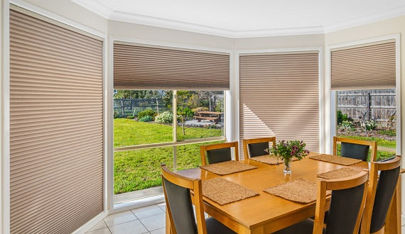 Honeycomb Blinds - Dining