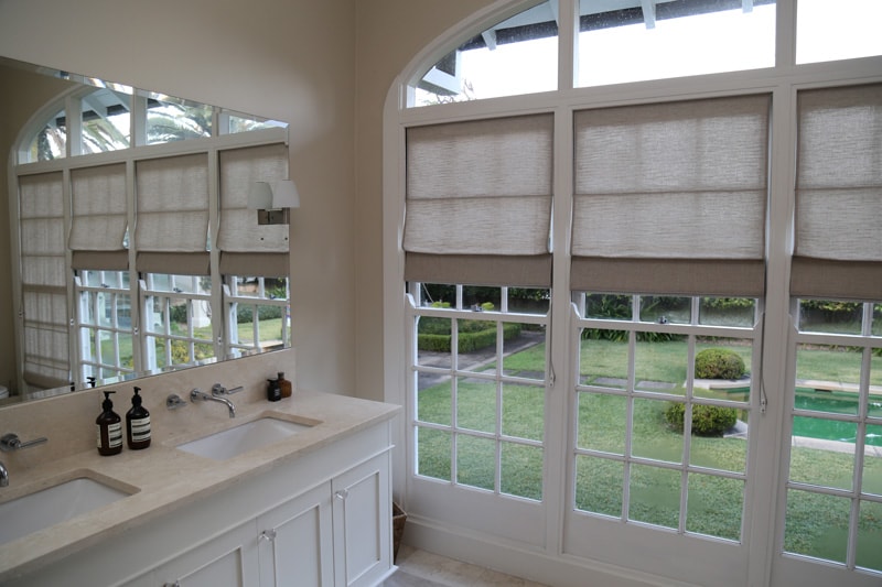 Roman Blinds - Bathroom