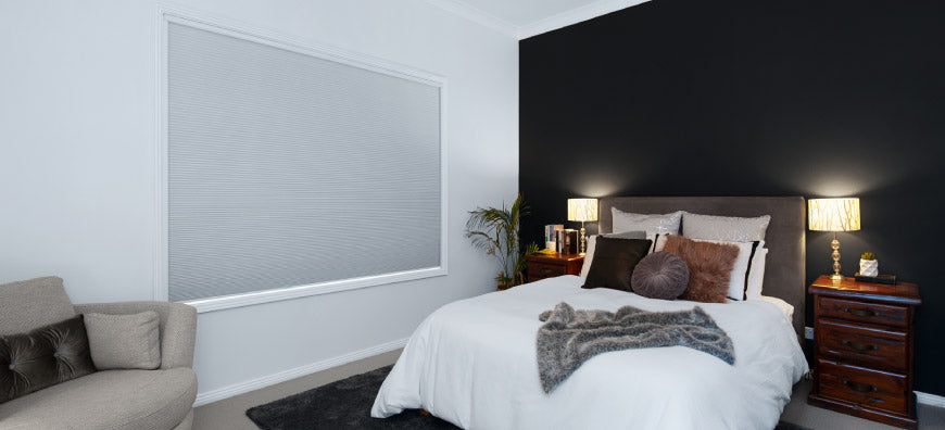 Honeycomb Privacy Blind - Bedroom