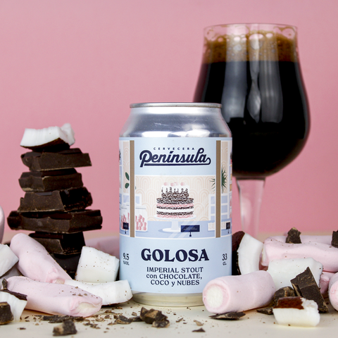 Golosa - Imperial Pastry Stout - Península - Cervecea