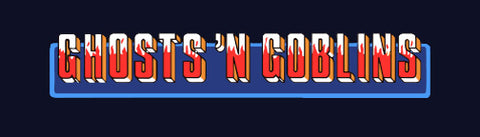 Ghosts 'n Goblins NES Box Art Logo