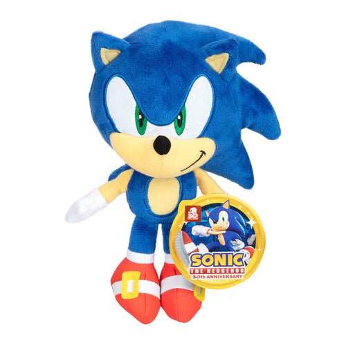 Sonic the Hedgehog 30th Anniversary Jumbo Sonic 18 Inch Plush – Insert Coin  Toys