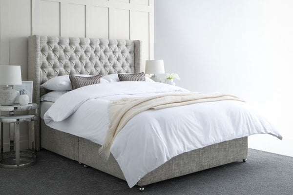 Cream Ottoman Beds