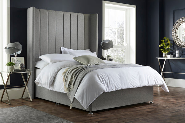 Grey Fabric Beds