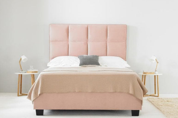 Pink Fabric Bed