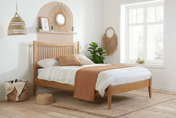 Right Wooden Bed