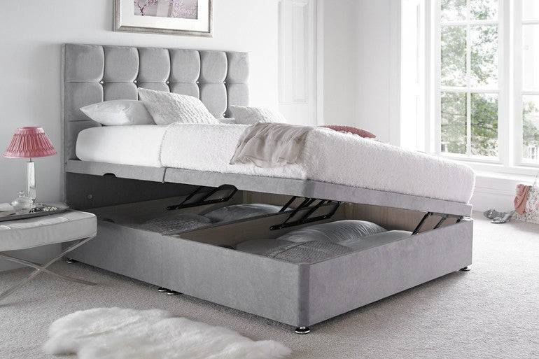 Grey Ottoman Beds