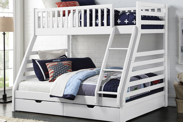 White Bunk Beds