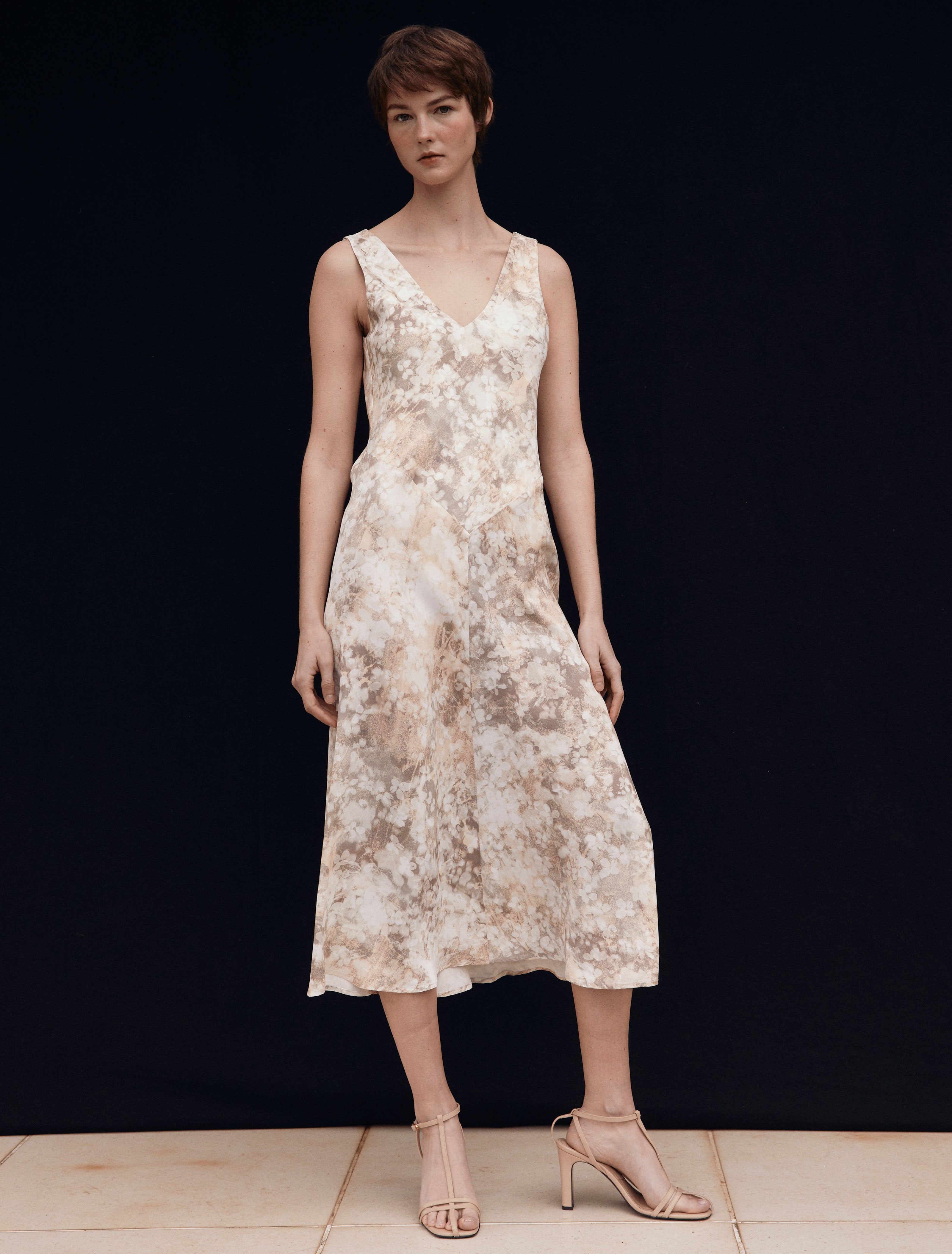 Ninety Percent Ios Dress in Blossom Print