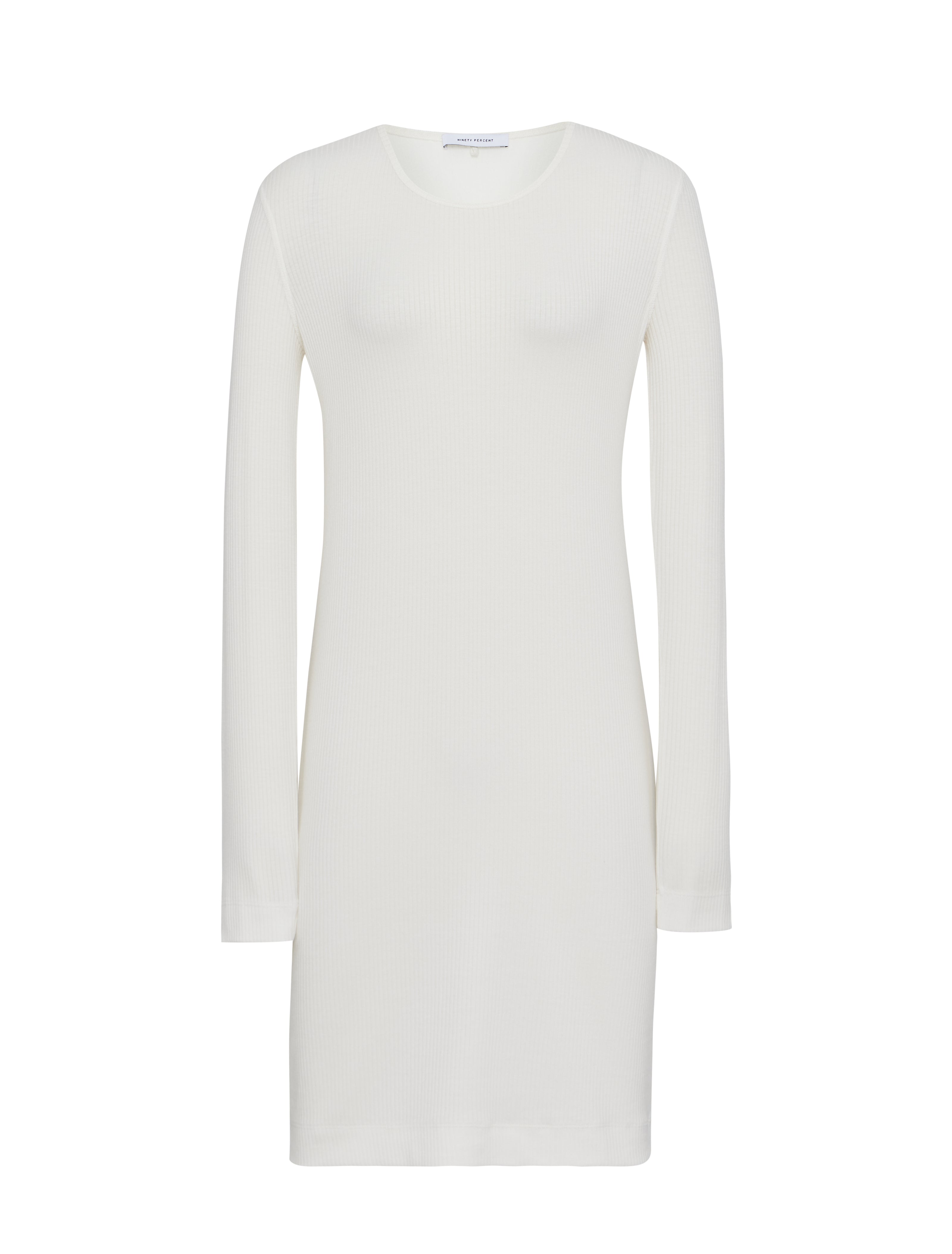 Ninety Percent Genesis Dress in Off White
