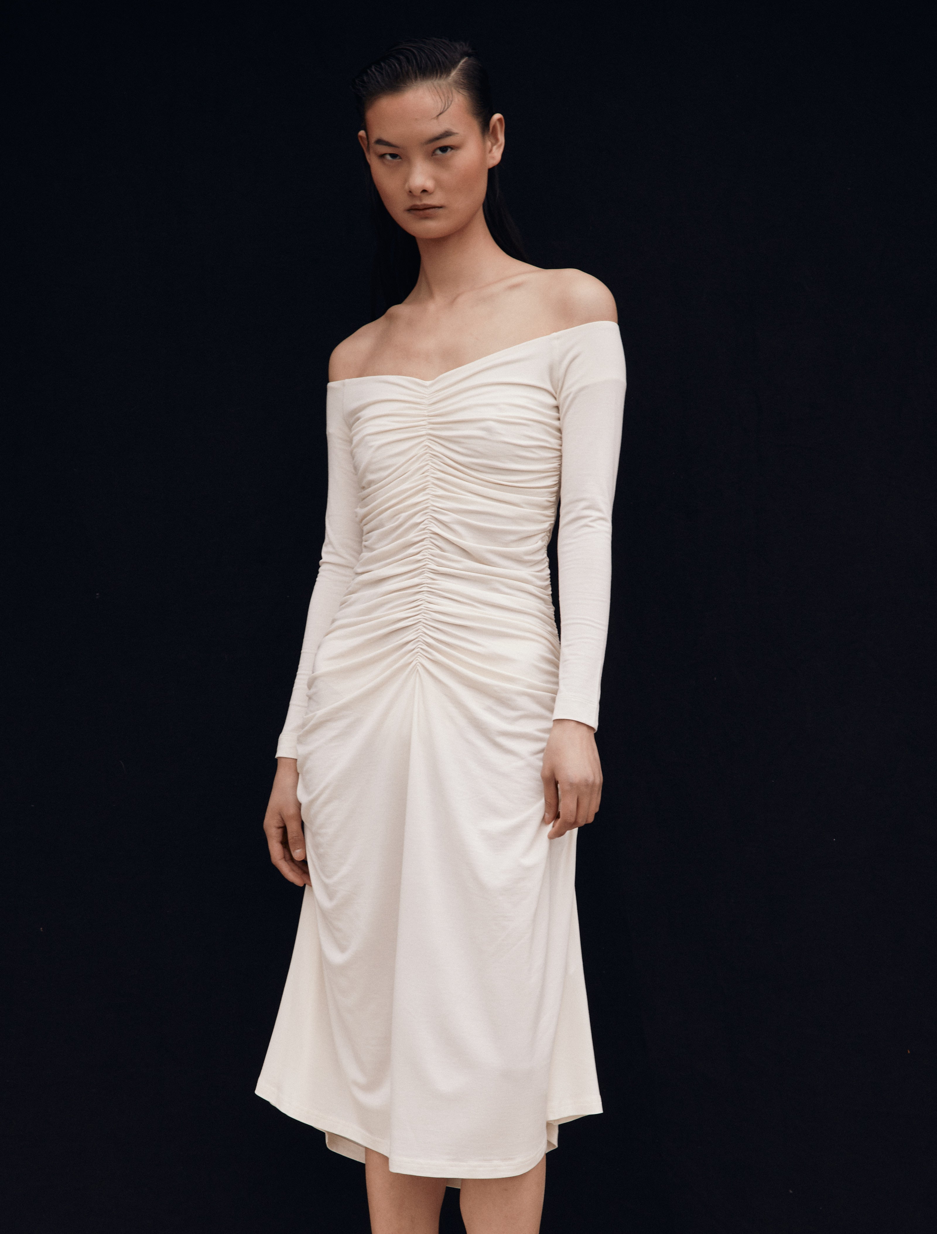 Ninety Percent Osha Dress in White