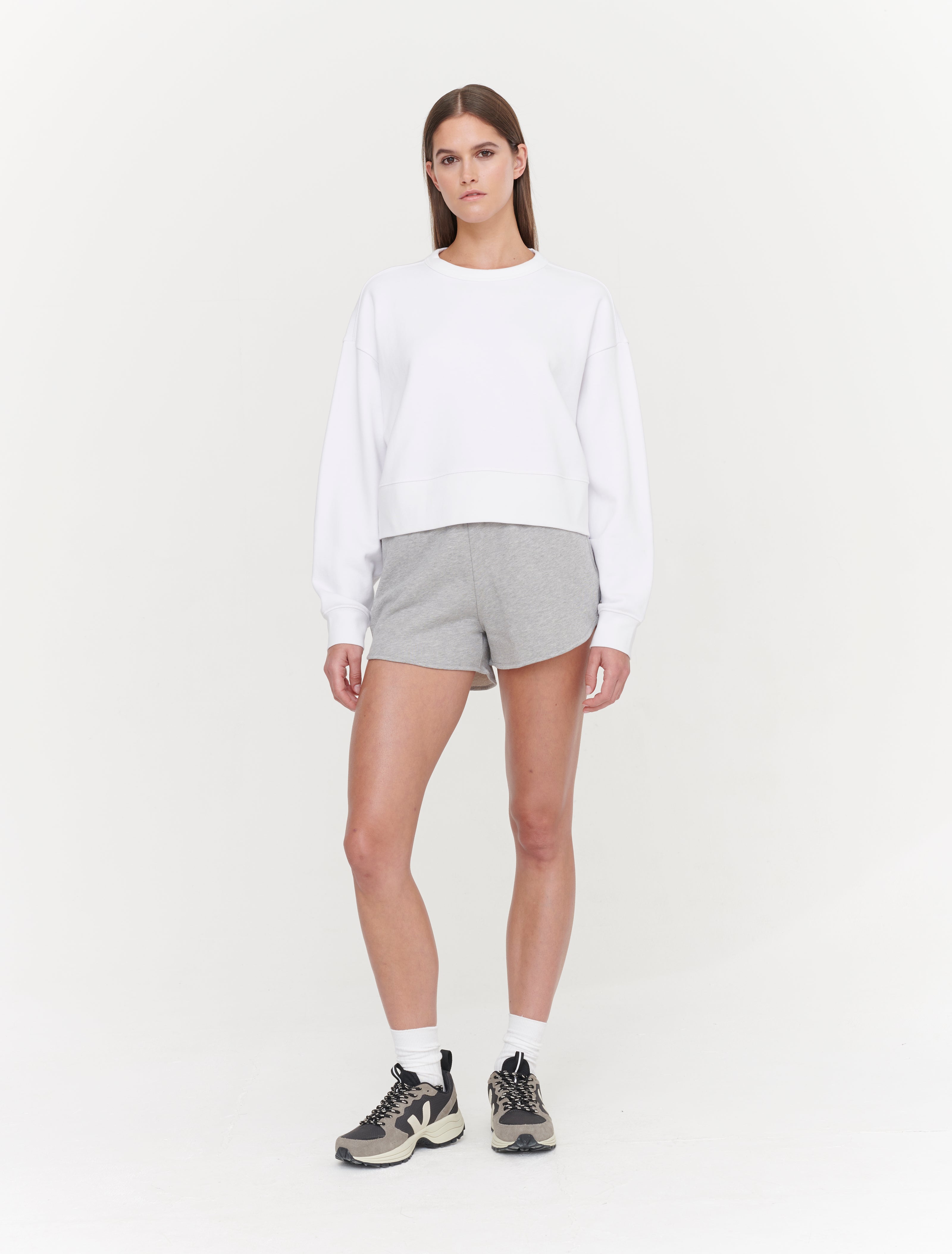 Ninety Percent Ginnie Sweatshirt in White