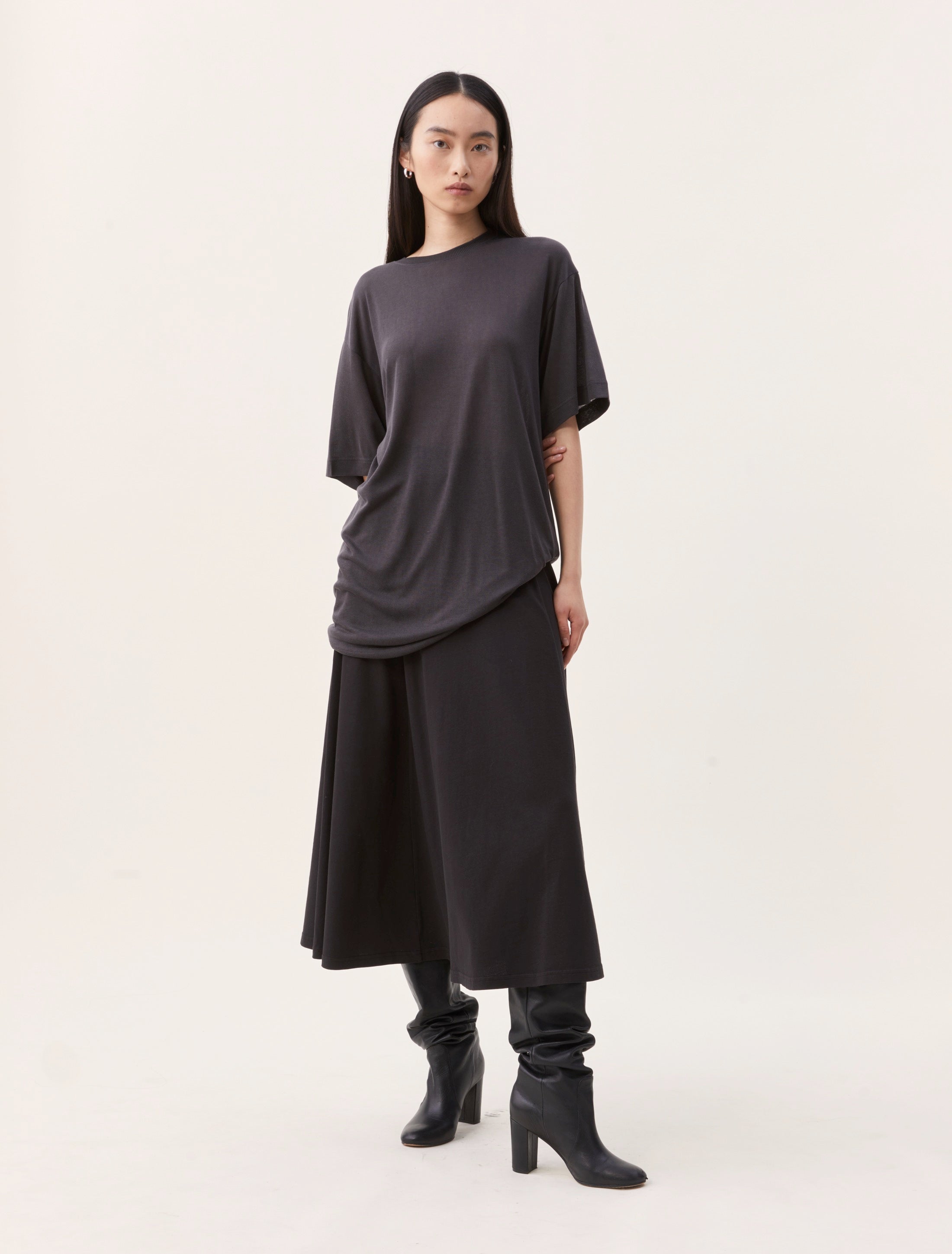 Ninety Percent Yuzu T-Shirt in Licorice