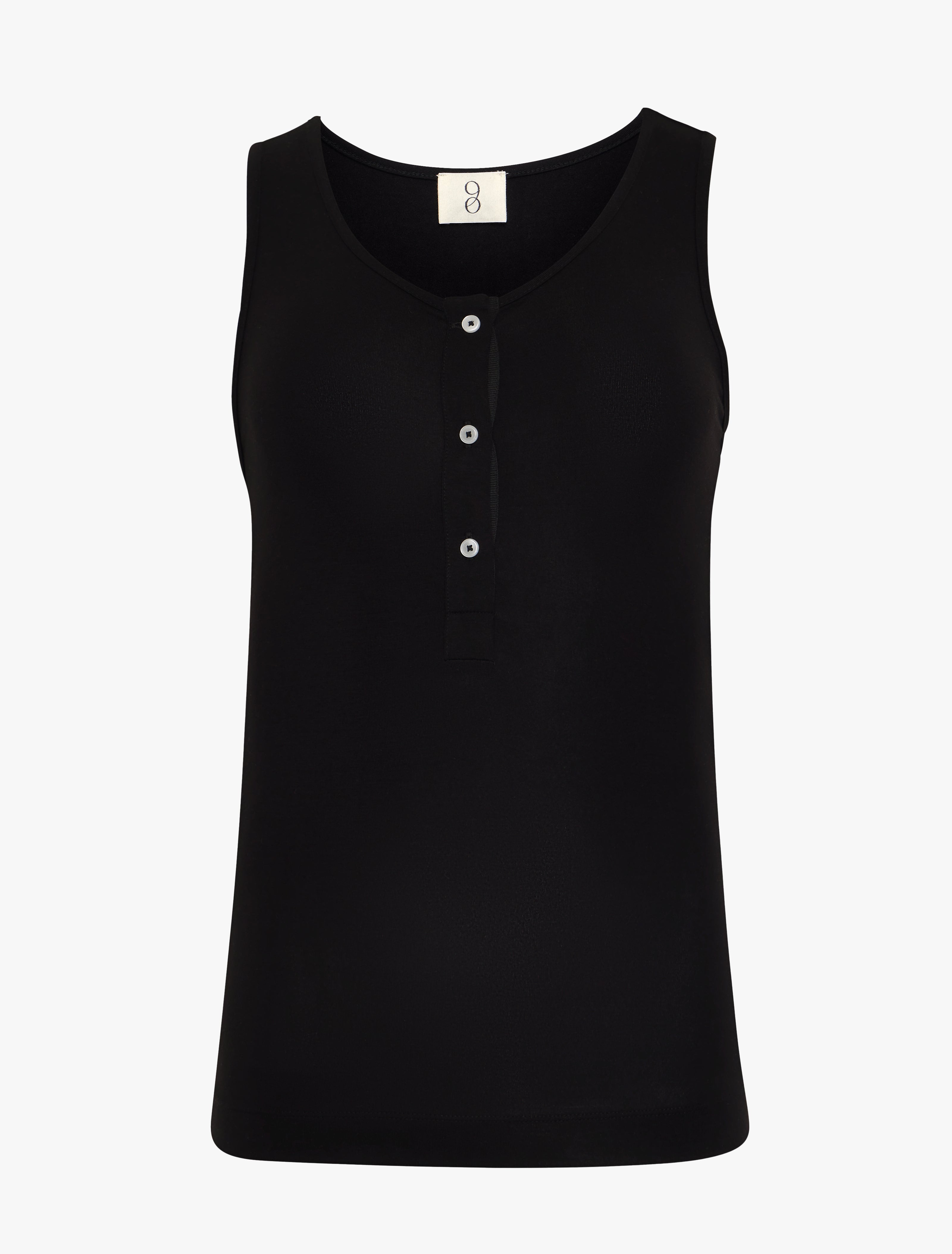 Ninety Percent Tristan Vest in Black