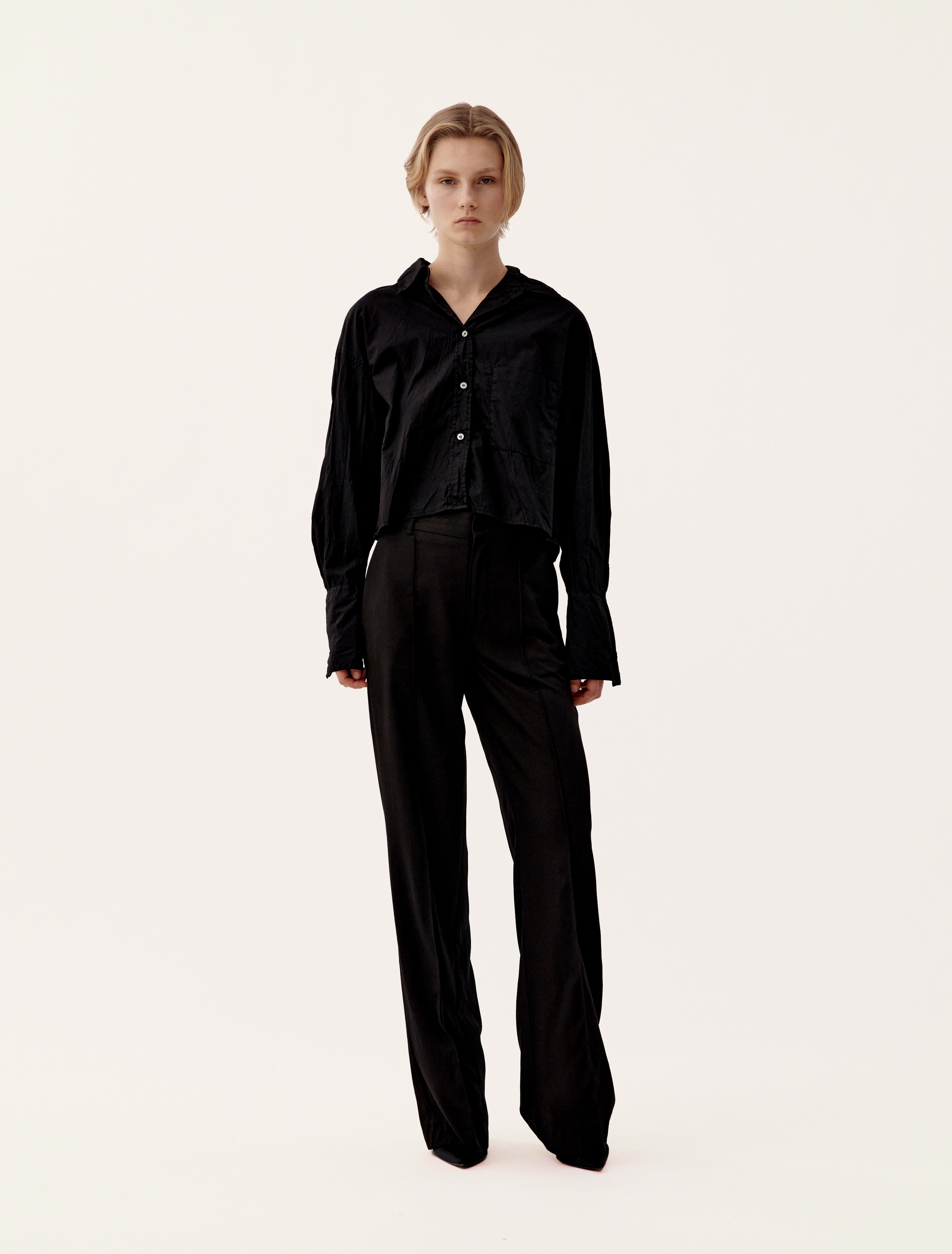 Ninety Percent Chania Trousers in Black