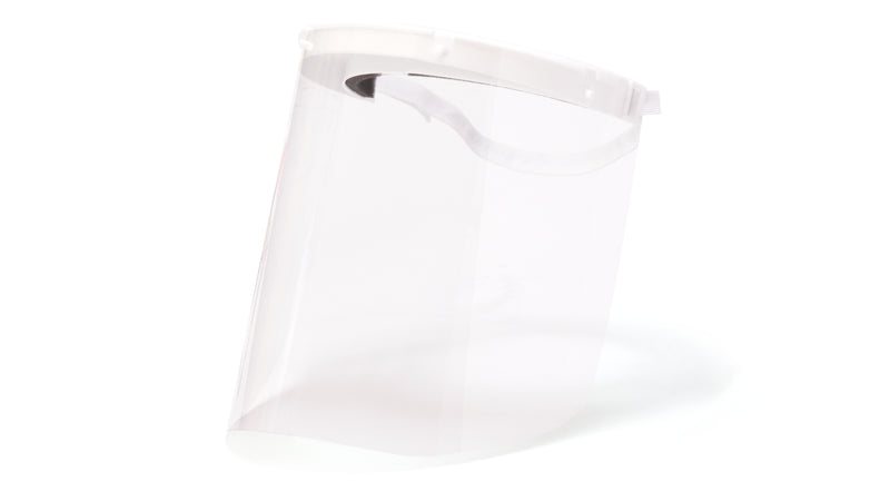 Lightweight Polycarbonate Medical Faceshield with Headgear and (5) Shields