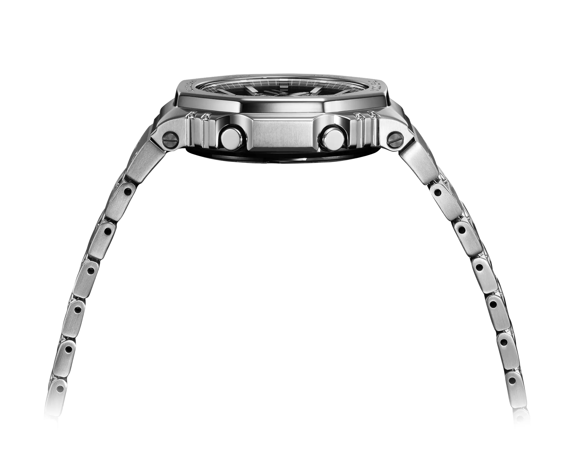 G-Shock Analog-Digital Full Metal Silver Men's Watch GMB2100D-1A